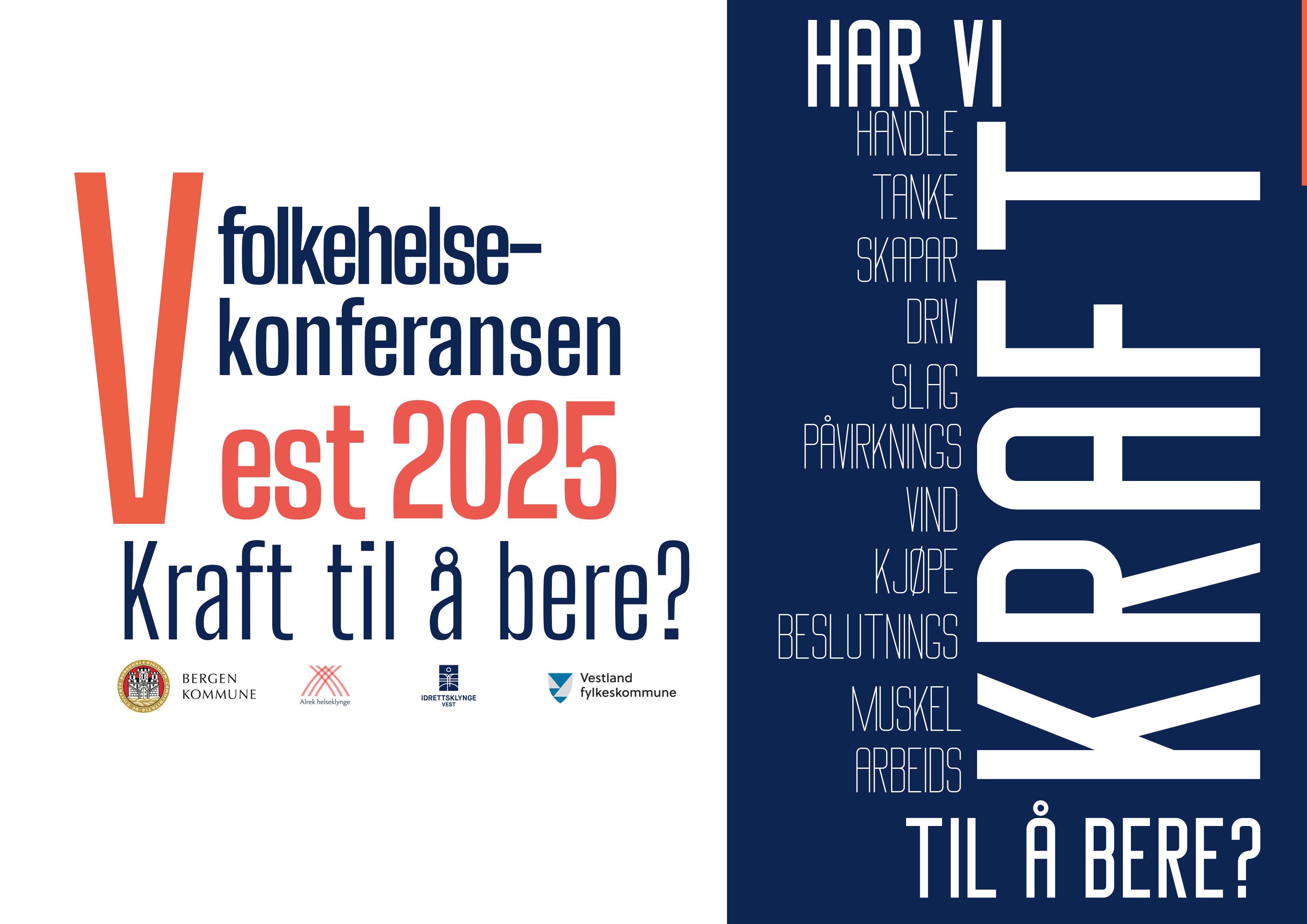 Folkehelsekonferansen Vest 2025 Folkehelsekonferansen Vest 2025